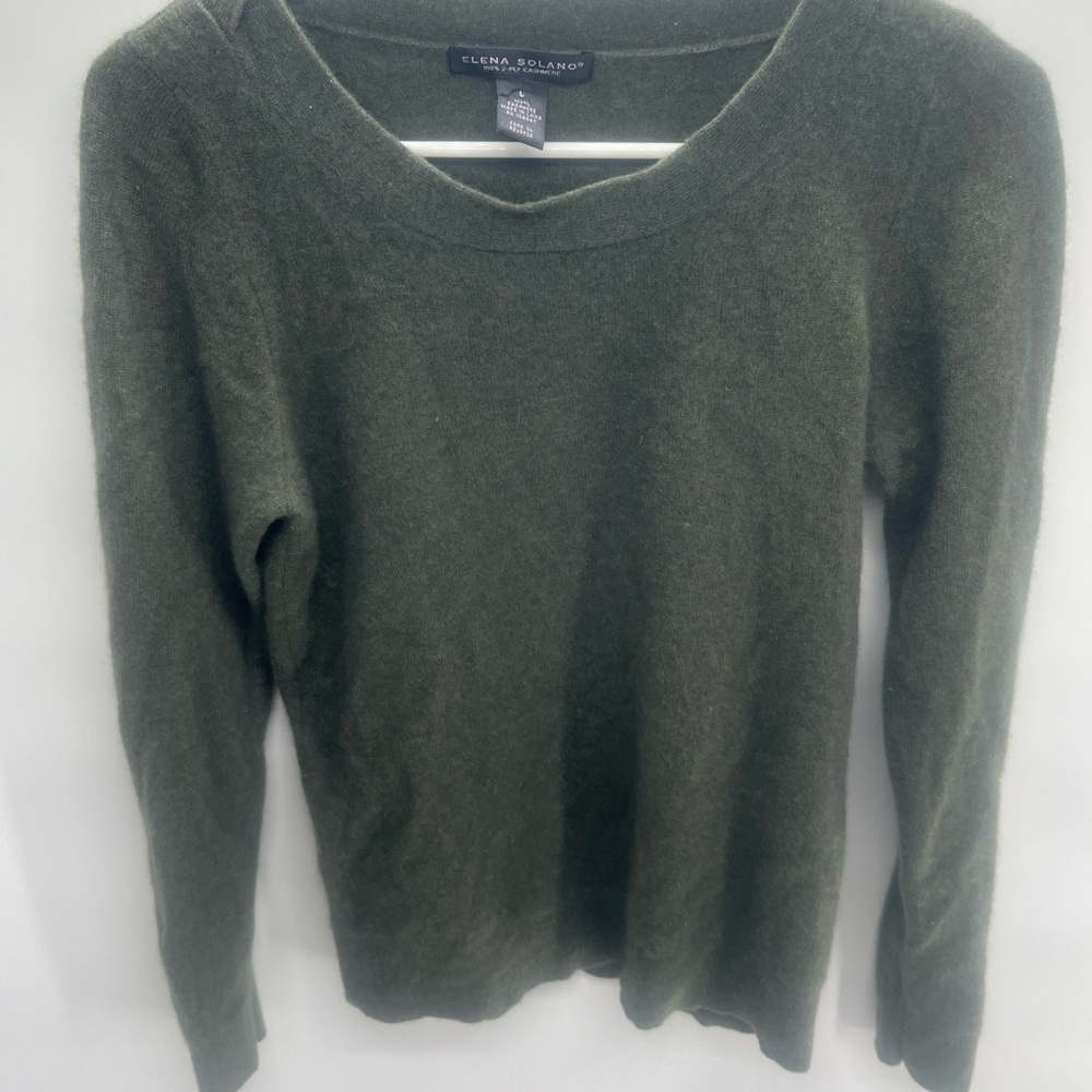 Elena Solano‎ Green Sweater